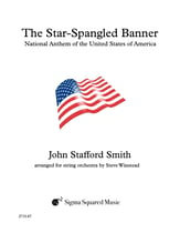 The Star-Spangled Banner Orchestra sheet music cover
